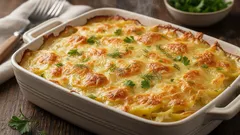 Pečené zemiaky so smotanou a syrom: chuť, na ktorú sa ťažko zabúda