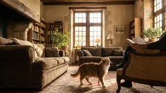 Čo sa vaša mačka snaží povedať, keď chodí a hlasno mňauká