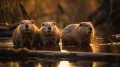 Bobry rúbu stromy nie kvôli jedlu: prekvapivá pravda